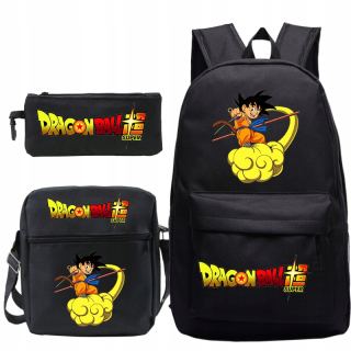 DRAGON BALL viackomorový školský batoh, viacfarebný